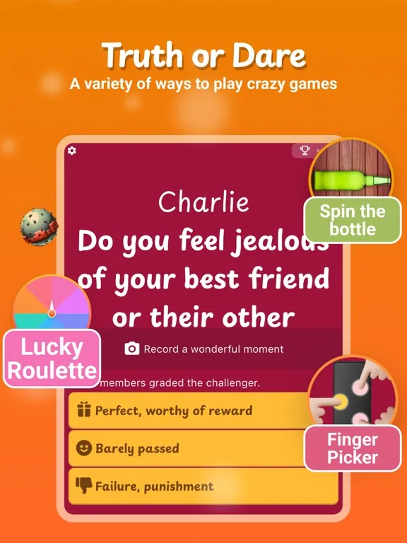 Finger Picker - Spin the wheel iPad  স্ক্রিনশট