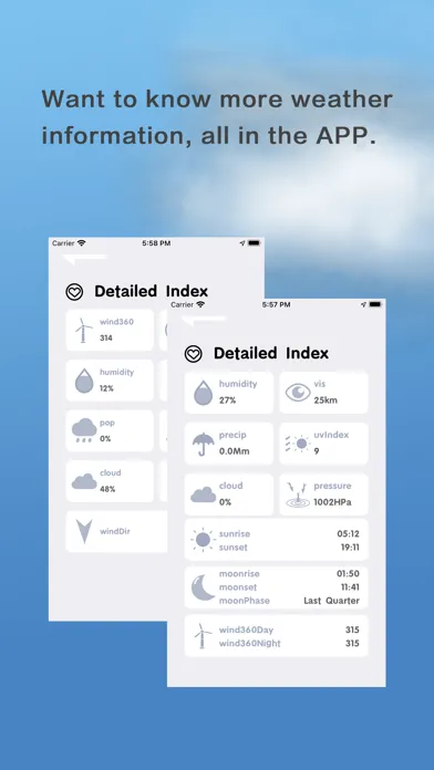 Capturas de pantalla de weather：live weather & radar
