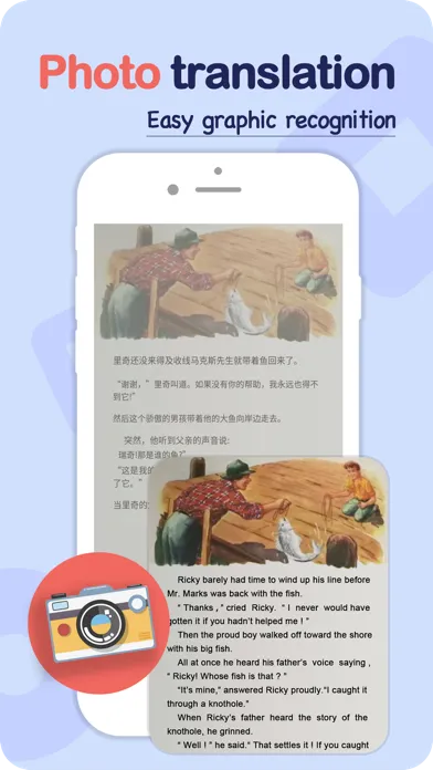 Zrzuty ekranu Translator-Speak&scanphoto+