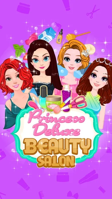 Capturas de tela do Princess Deluxe Beauty Salon - Girls Makeup Games