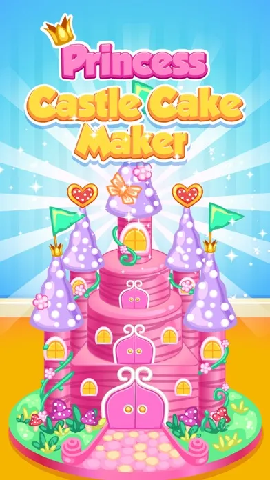 Captures d'écran de Princess Castle Cake Maker - Cooking Game