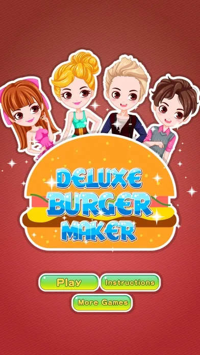 Capturas de tela do Deluxe Burger Restaurant - cooking game for free