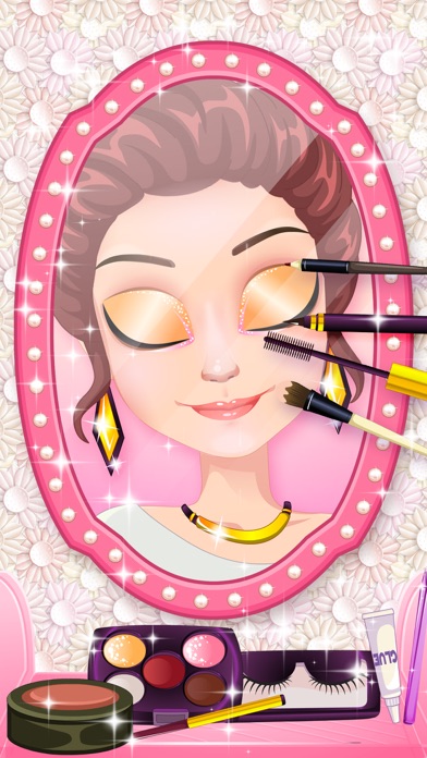 Glam Night Out Makeup Tutorial - Girls Beauty Salon Games स्क्रीनशॉट