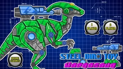 Zrzuty ekranu Steel Dino Toy:Mechanic Hadrosaurs-2 player game