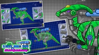 Zrzuty ekranu Steel Dino Toy:Mechanic Hadrosaurs-2 player game