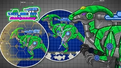 Zrzuty ekranu Steel Dino Toy:Mechanic Hadrosaurs-2 player game