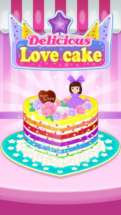 Capturas de pantalla de Delicious Love Cake - Cooking Game For Kids