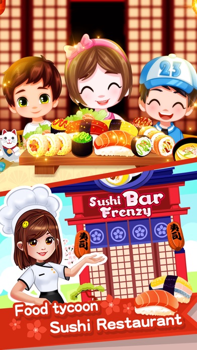 Sushi Bar Frenzy-cooking games Screenshots