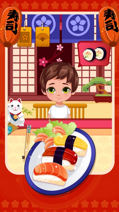 Sushi Bar Frenzy-cooking games Screenshots