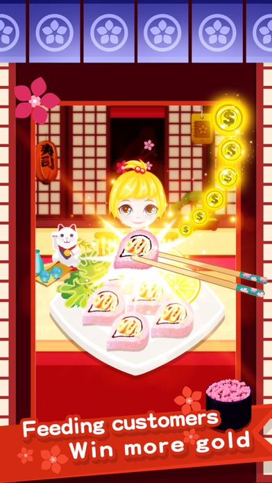 Sushi Bar Frenzy-cooking games Screenshots