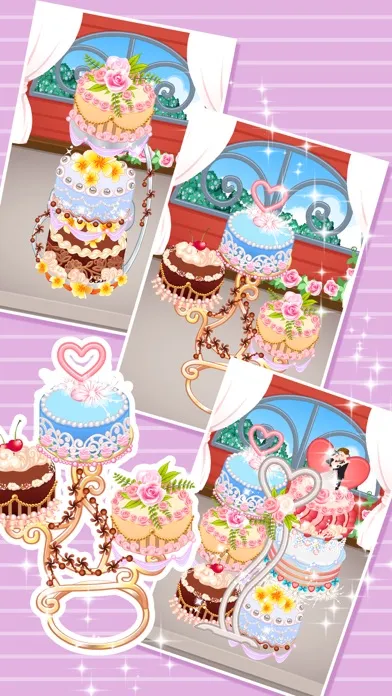 Sweet Wedding Cake Design - Cooking games for girl Ekran Görüntüleri