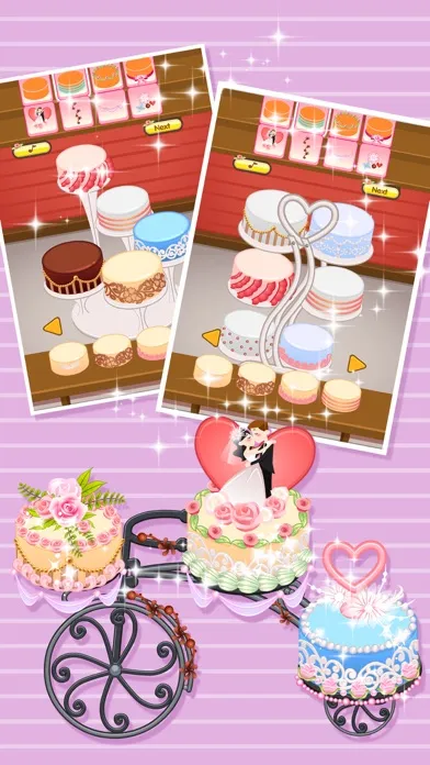 Sweet Wedding Cake Design - Cooking games for girl Ekran Görüntüleri