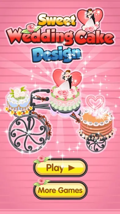 Sweet Wedding Cake Design - Cooking games for girl Ekran Görüntüleri