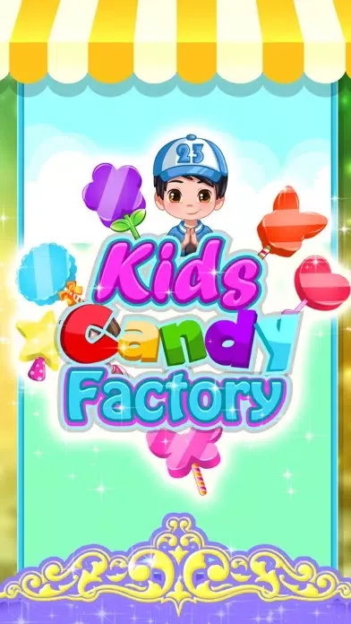 Kids Candy Factory - Cooking games スクリーンショット
