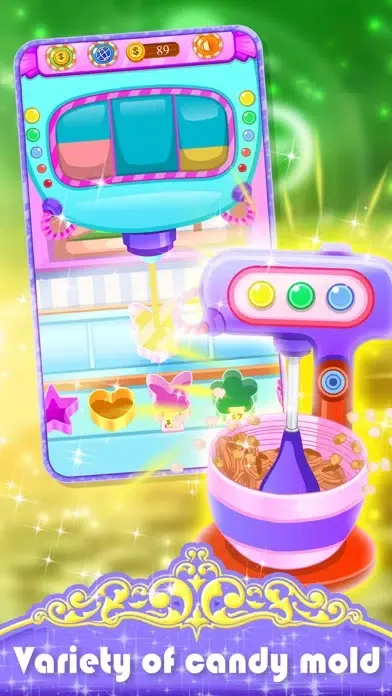 Kids Candy Factory - Cooking games スクリーンショット