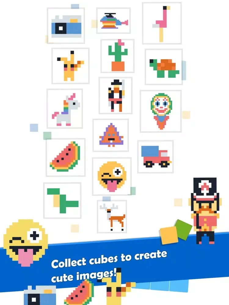ภาพหน้าจอของ Endless Blocks - puzzle games iPad 