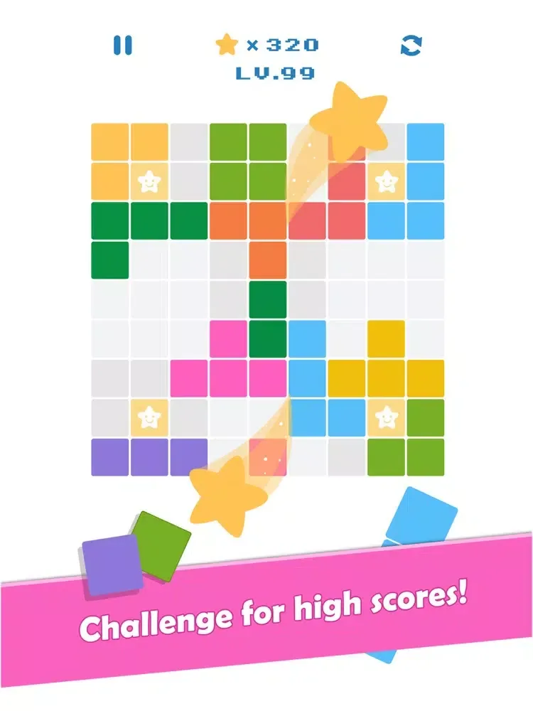 ภาพหน้าจอของ Endless Blocks - puzzle games iPad 