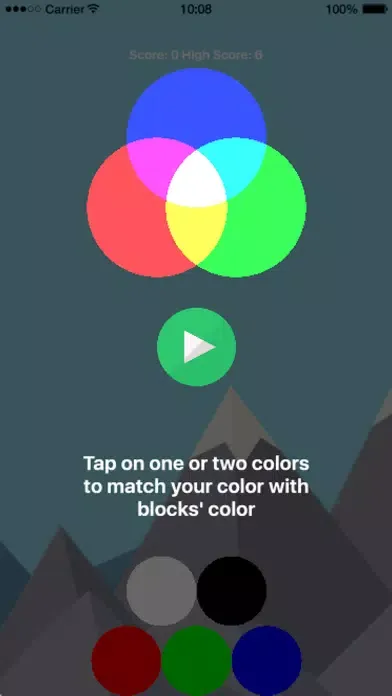 MixerColor Ekran Görüntüleri