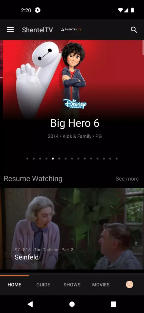 ShentelTV Screenshots