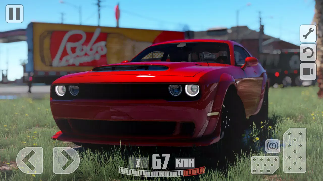 Simulator Dodge Demon Parking Screenshots