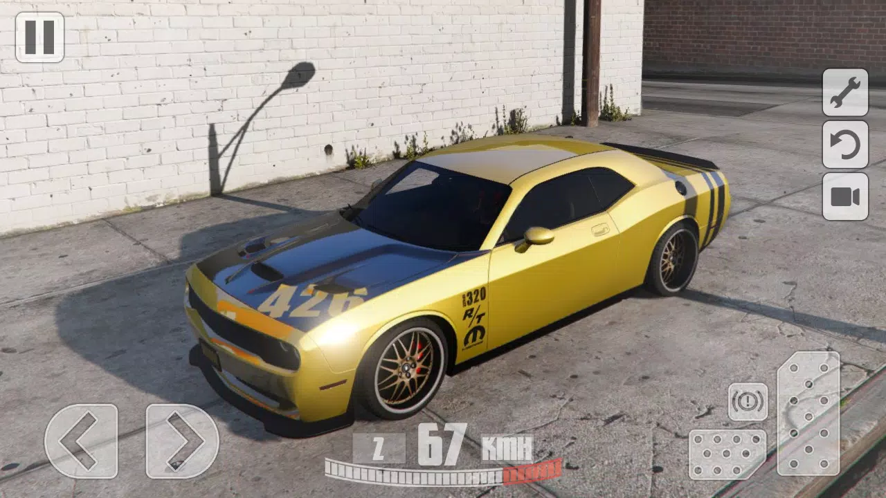 Simulator Dodge Demon Parking Screenshots