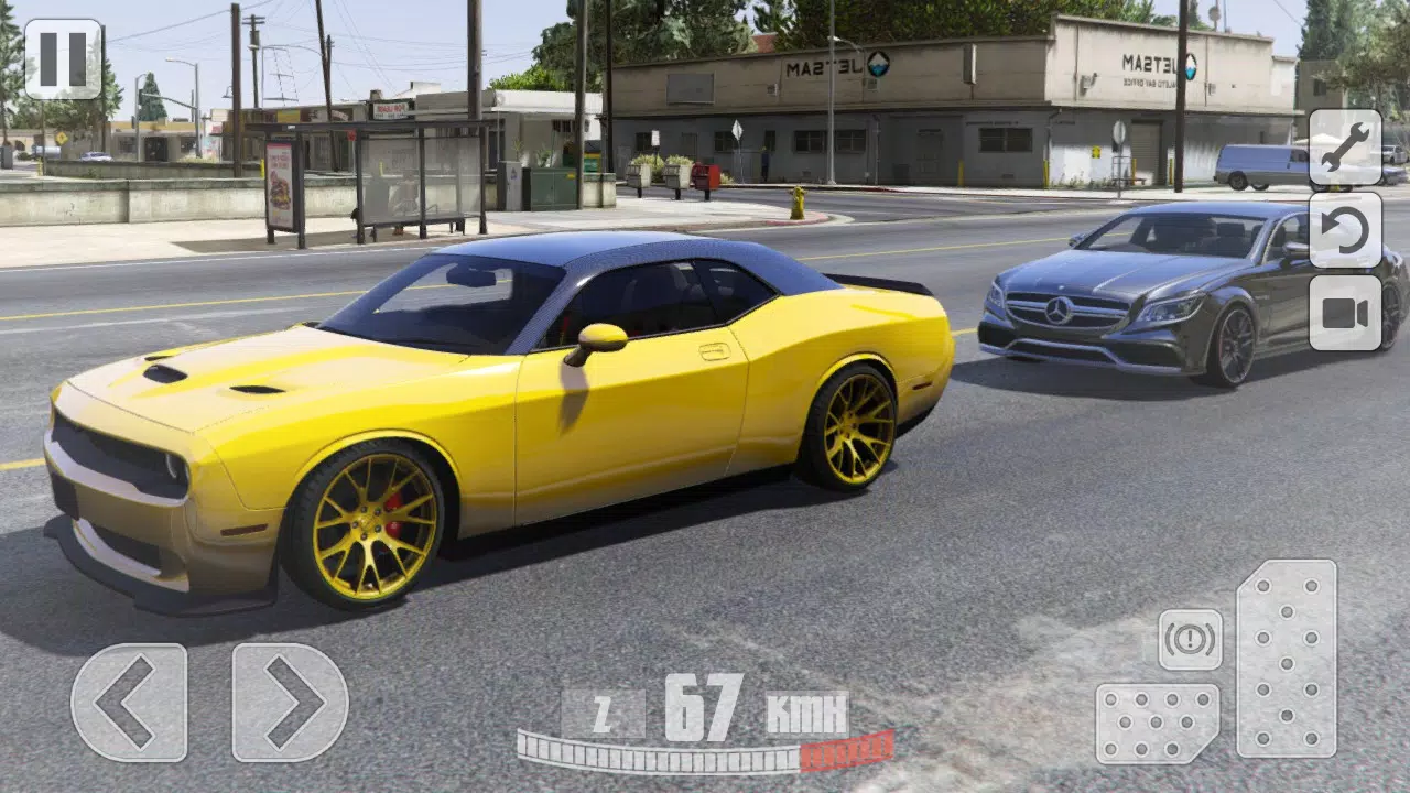 Simulator Dodge Demon Parking Screenshots