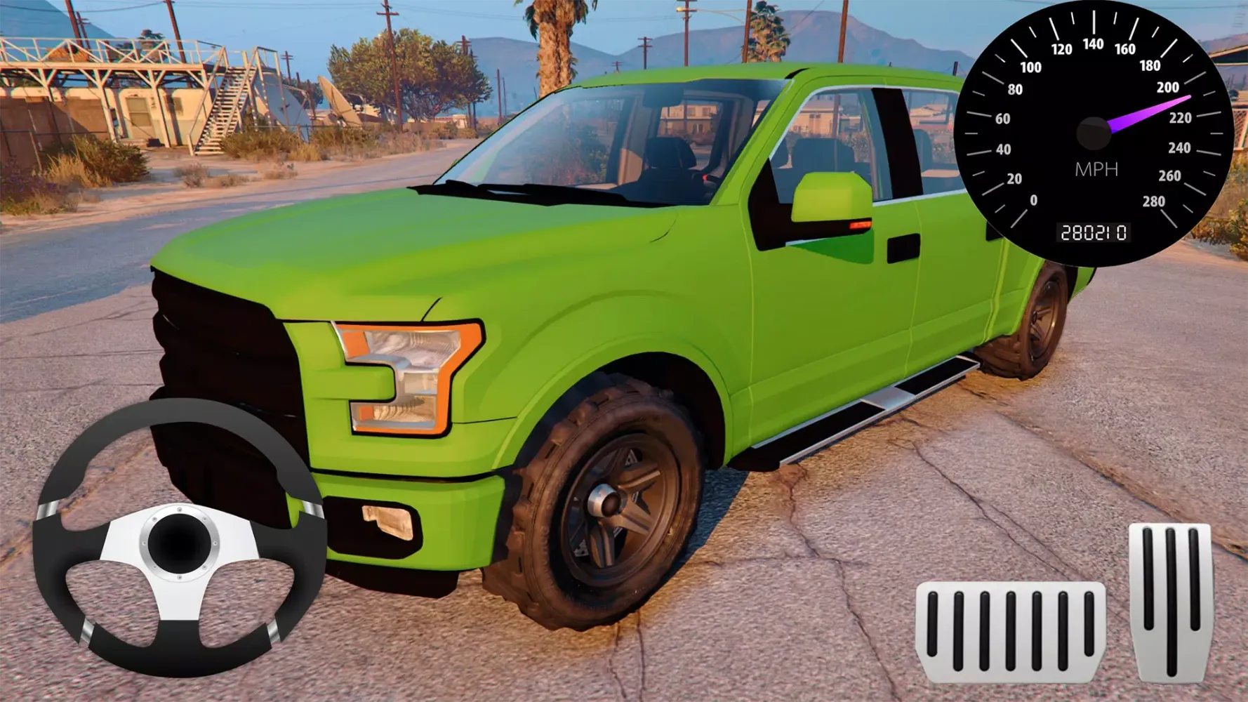 Off Road Jeep SUV F150 Parking স্ক্রিনশট