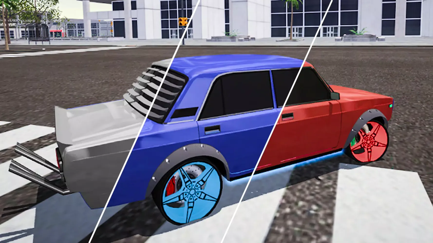 Capturas de tela do Drive Classic VAZ 2107 Parking