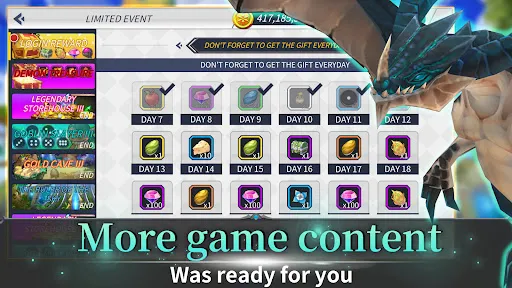 Captures d'écran de Endless Quest 2  Idle RPG