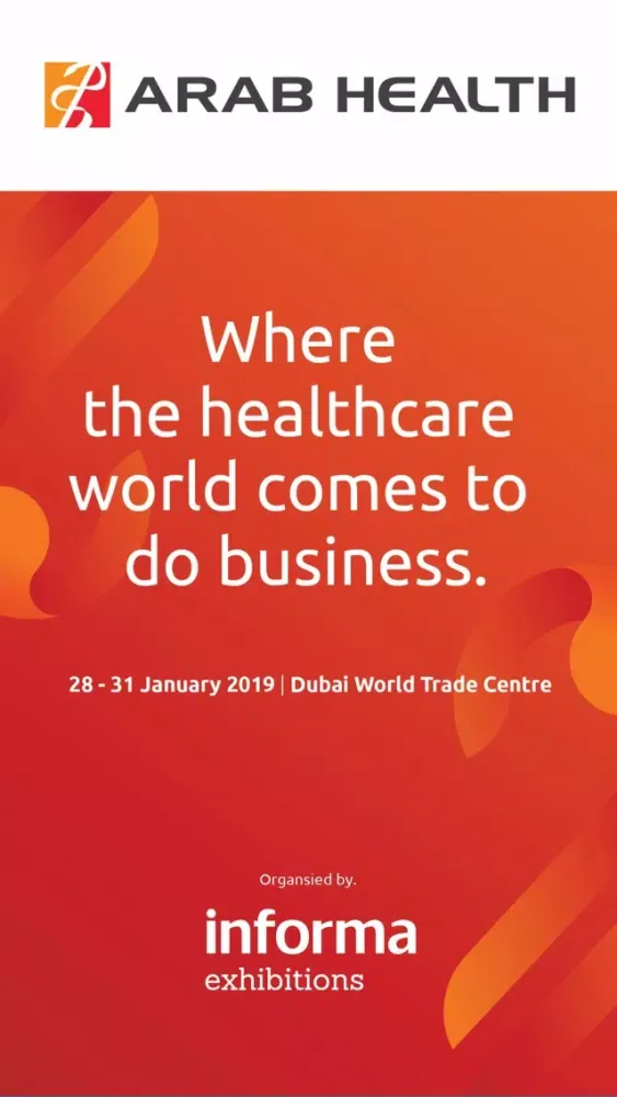Tangkapan skrin Arab Health Expo