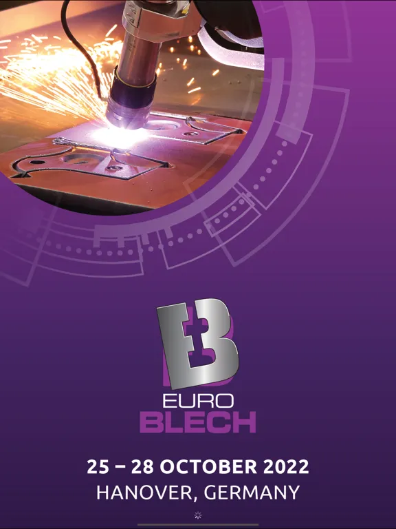 ภาพหน้าจอของ EuroBLECH 2022 iPad 