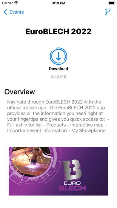 ภาพหน้าจอของ EuroBLECH 2022