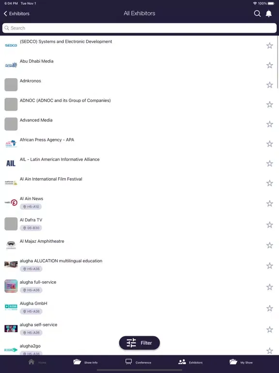 Global Media Congress iPad  Screenshots