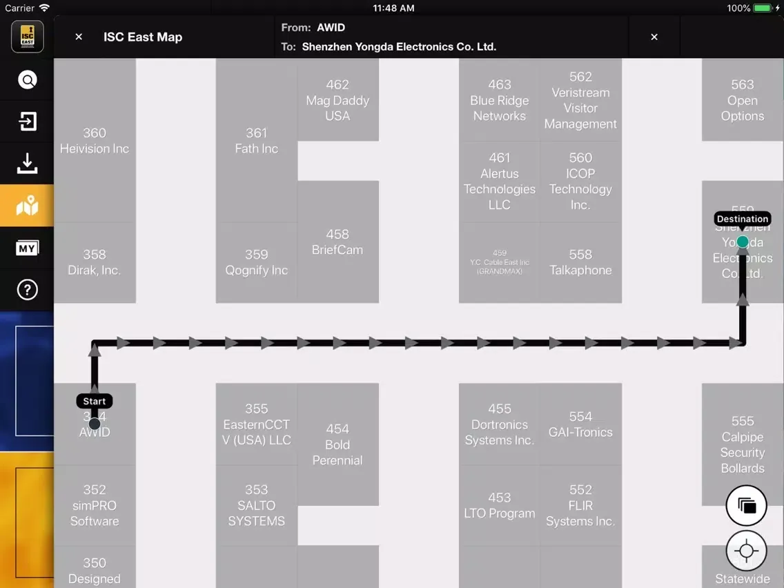 ISC East iPad  Screenshots