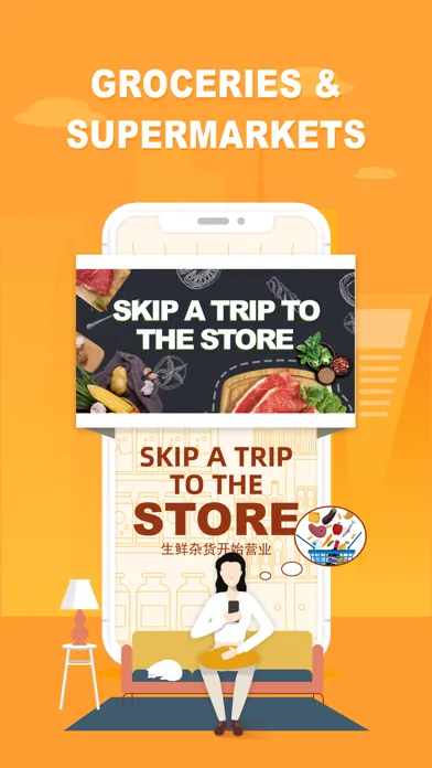 Capturas de tela do Sherpa's: Food Delivery & More