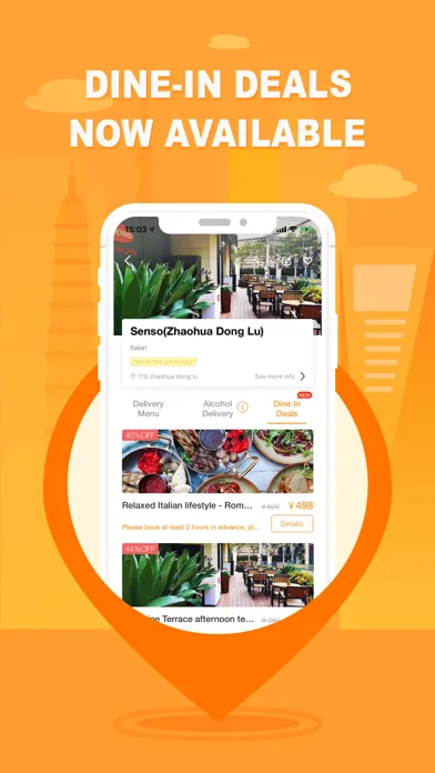 Capturas de tela do Sherpa's: Food Delivery & More