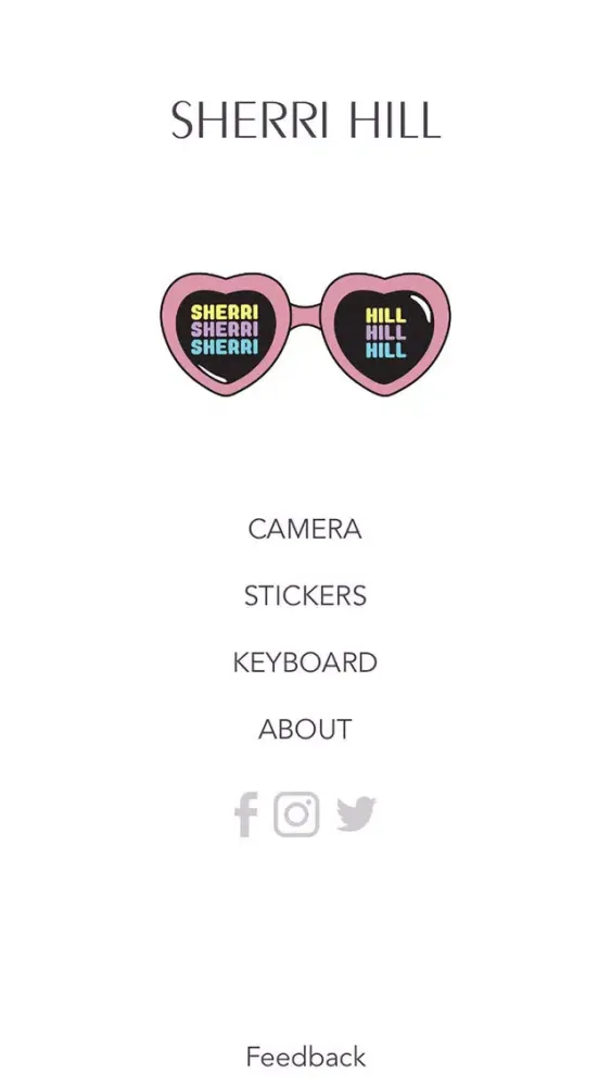 Screenshot di Sherri Hill Stickers