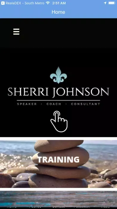 Capturas de tela do Sherri Johnson