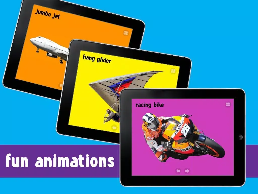 100 Vehicles for Babies & Toddlers School Edition iPad  স্ক্রিনশট