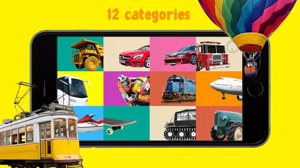 100 Vehicles for Babies & Toddlers School Edition স্ক্রিনশট