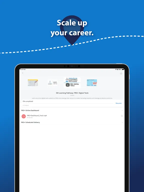 تصاویر SW Learning Pathway iPad 