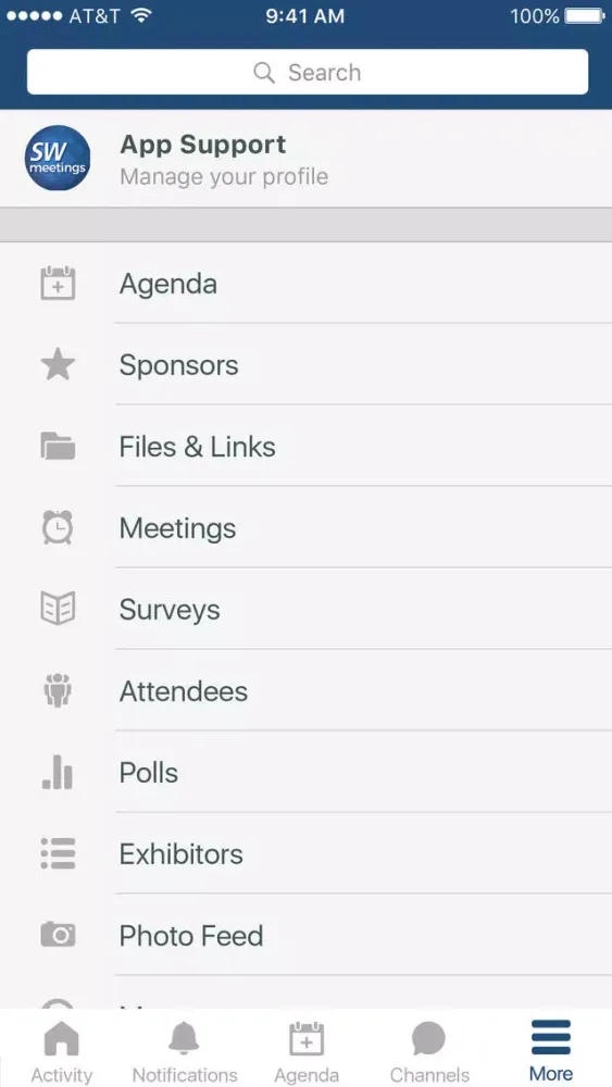SW Meetings应用截图