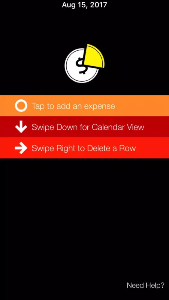 Ảnh chụp màn hình của Bought - A Beautiful Expense Tracker