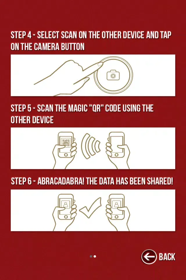 Copy Magic - Magically copy text and contacts between phones! स्क्रीनशॉट