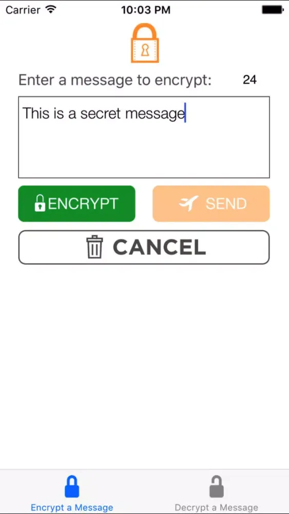 Encrypt SMS - Send Secret Text Messages स्क्रीनशॉट