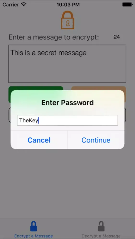Encrypt SMS - Send Secret Text Messages स्क्रीनशॉट