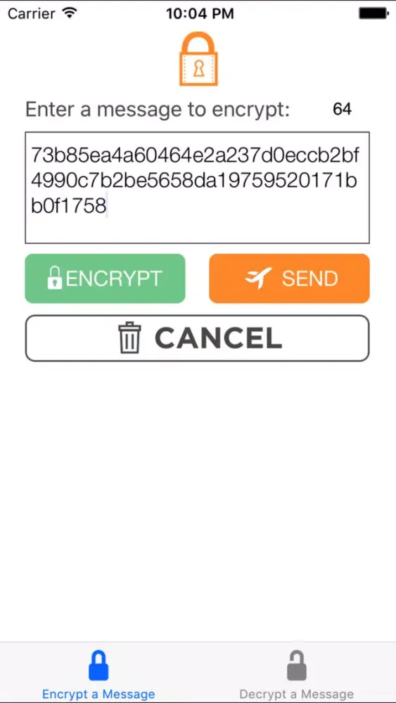 Encrypt SMS - Send Secret Text Messages स्क्रीनशॉट