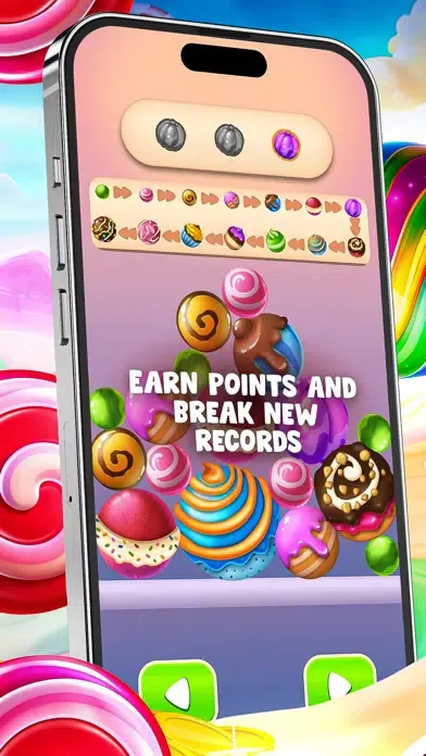 Tangkapan skrin Bonanza Merge Sweets