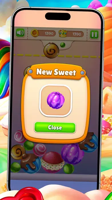 Tangkapan skrin Bonanza Merge Sweets