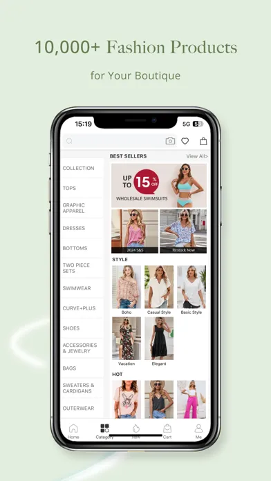 Capturas de pantalla de Shewin - Wholesale & Dropship